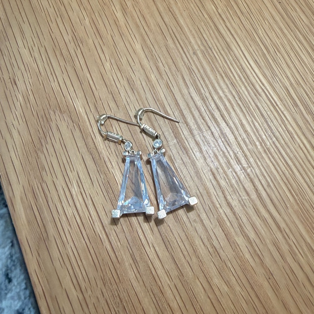 Kendra Scott Silver Drop Earrings
